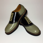 REGAL × GLAD HAND　SADDLE – SHOES GRY × BLKの商品画像