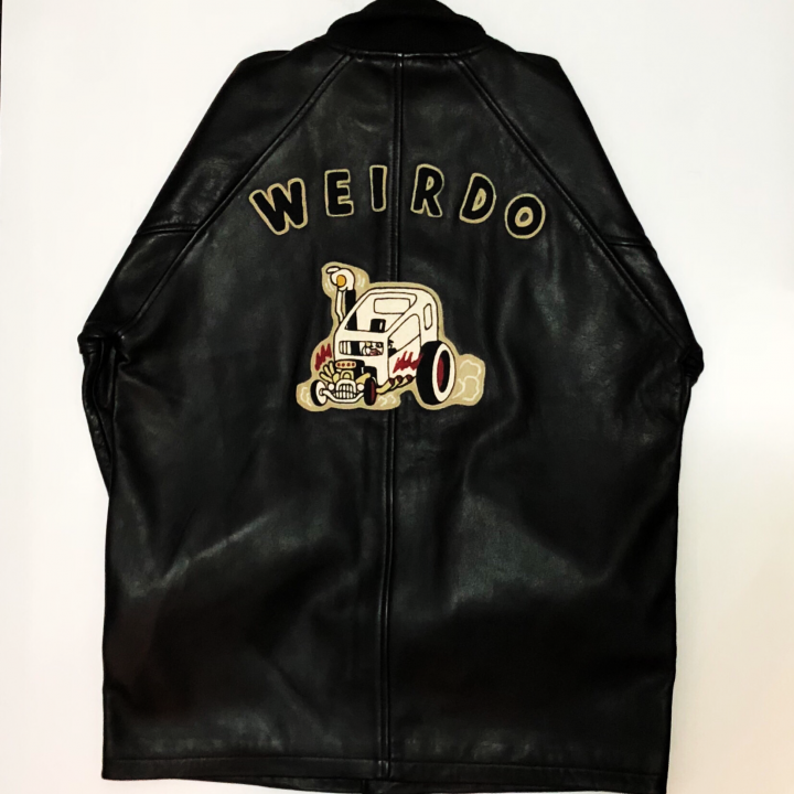 WEIRDO ウィアード PHARAOH COAT GOAT SKIN ご注文 dinasuvadu.com