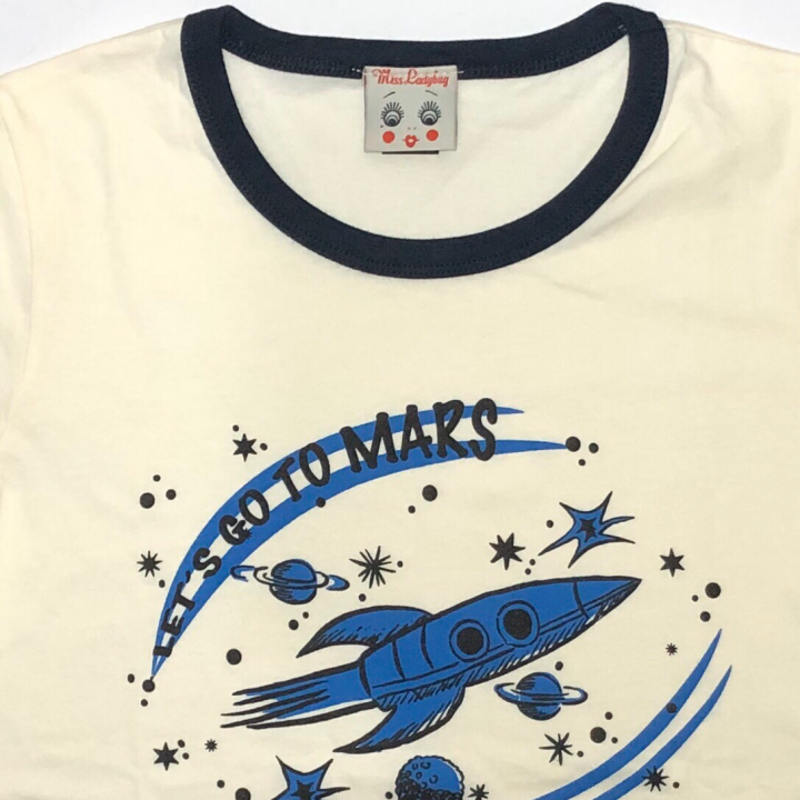 LET’S GO TO MARS – RINGER T – SHIRTSの商品画像2