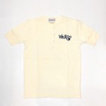 CRAZY SIGN – S/S HENRY T-SHIRTS / WHITE × BLUEの商品画像