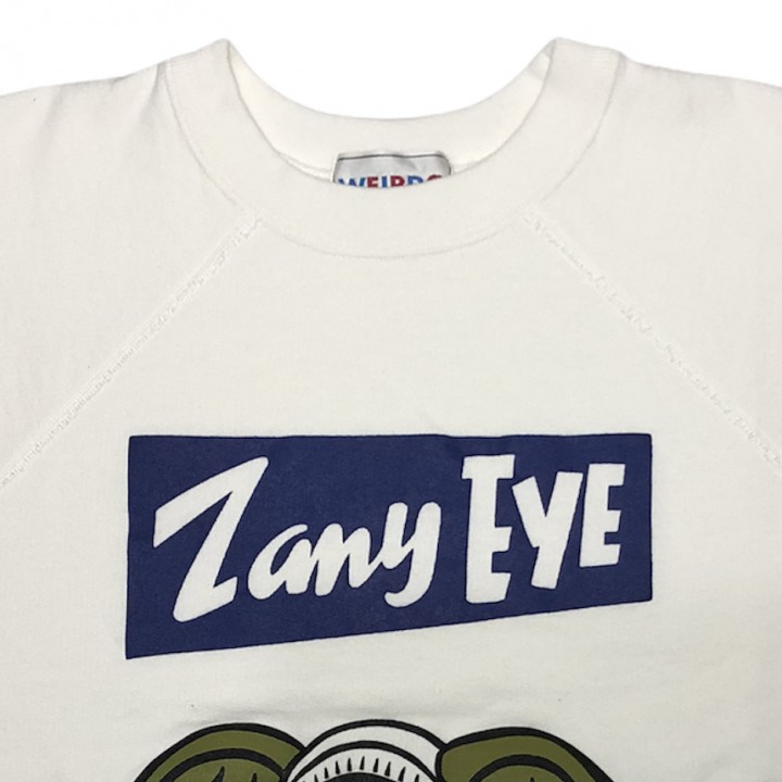 ZANY EYE – CREW NECK SWEAT / WHITEの商品画像5