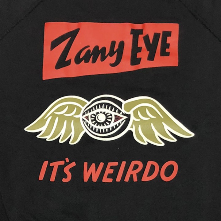 ZANY EYE – CREW NECK SWEAT / BLACKの商品画像3