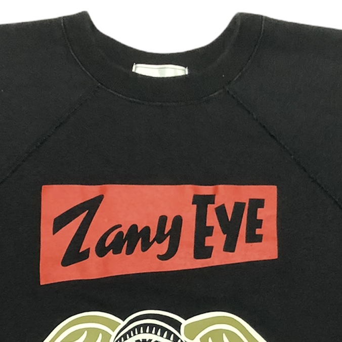 ZANY EYE – CREW NECK SWEAT / BLACKの商品画像5