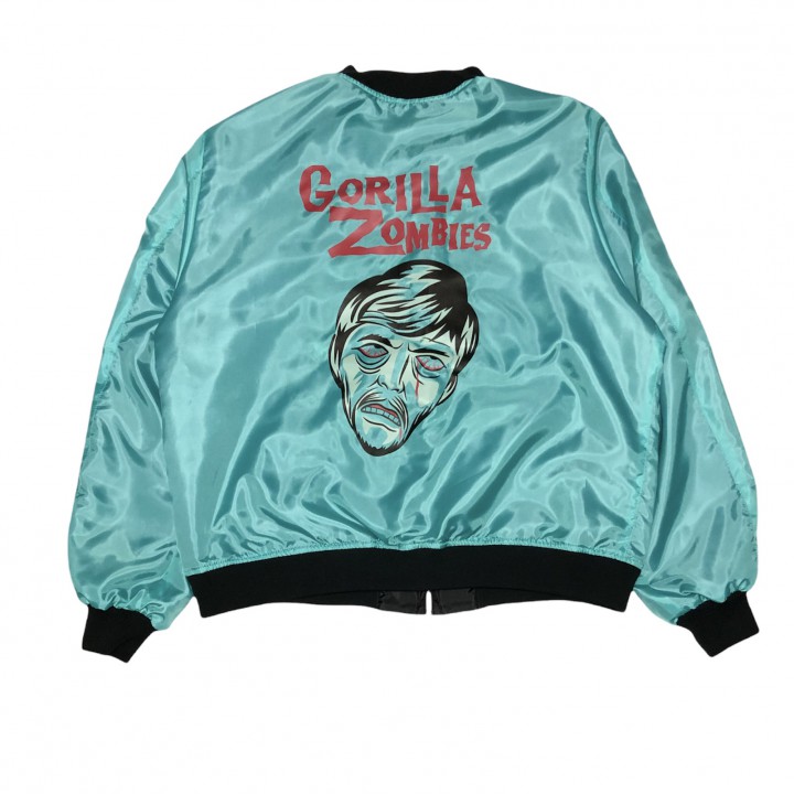 GORILLA ZOMBIES – REVERSIBLE JACKET / BLACK × BLUEの商品画像3