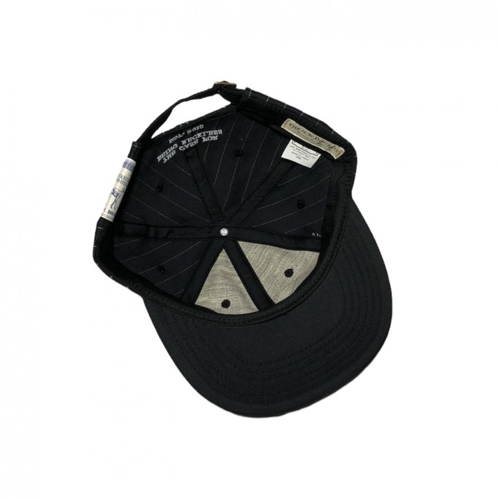 STRIPED BB CAP / BLACK × BLACKの商品画像4