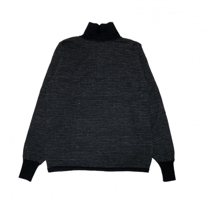 MOTORCYCLE WING – SNAP BUTTON SWEATER / NAVYの商品画像2