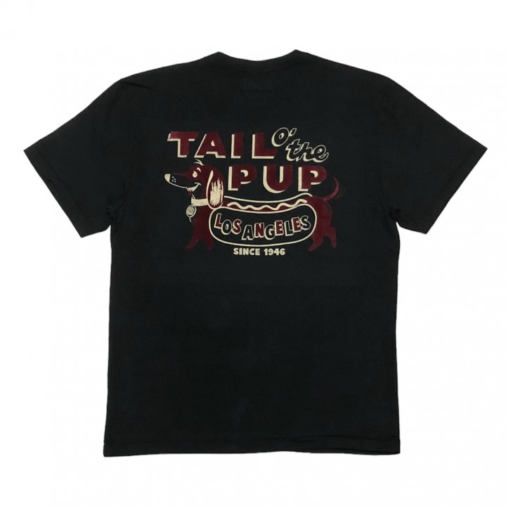TAIL O’ THE PUP – S/S T-SHIRTS / BLACKの商品画像2