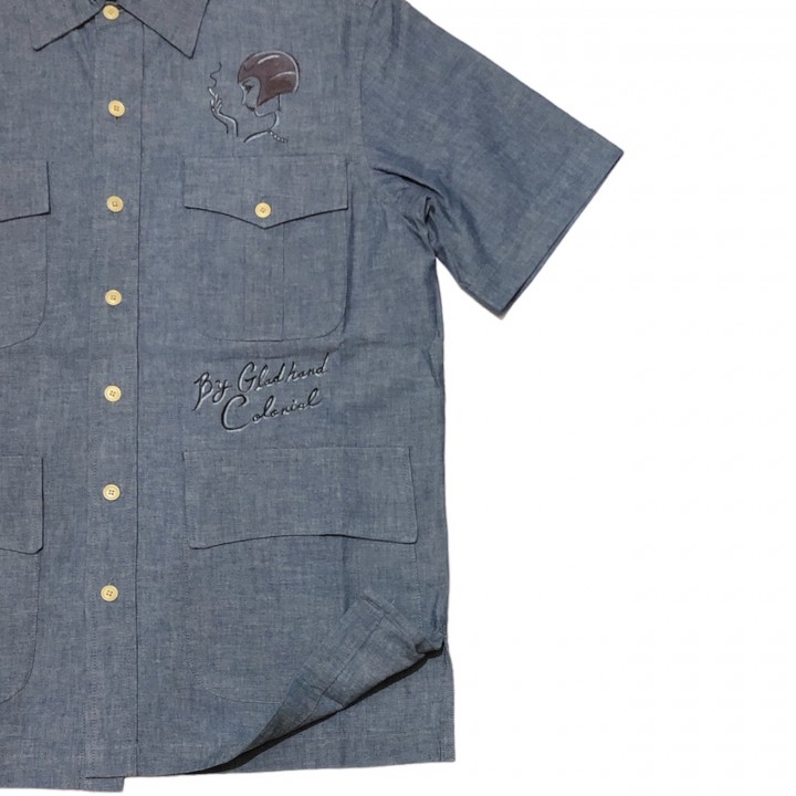 COLONIAL – S/S SHIRTS / PAINT SAXの商品画像4