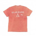 GLADHAND&Co. STAMP T-SHIRTS / RED VINTAGE FINISHの商品画像