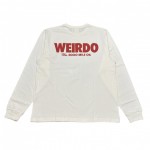 3000MILE – L/S T-SHIRTS / WHITE×REDの商品画像