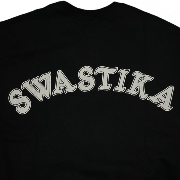 SWASTIKA – CREW NECK SWEAT / BLACKの商品画像5