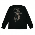 THE SCARLET – L/S HENRY T-SHIRTS / BLACKの商品画像