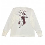 THE SCARLET – L/S HENRY T-SHIRTS / WHITEの商品画像