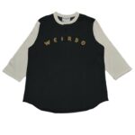 WEIRDO – BASEBALL HENRY T-SHIRTS / BLACK×IVORYの商品画像