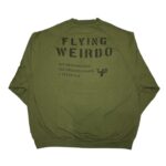 FLYING WEIRDO – CREW NECK SWEAT / KHAKIの商品画像