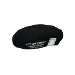 EMBROIDERY BIG BERET / BLACKの商品画像