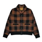 COUNTRY GENT – CHECK KNIT JACKET / REDの商品画像