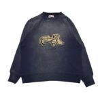 AKOM – SWEAT / NAVY / VINTAGE FINISH FELT PATCHの商品画像