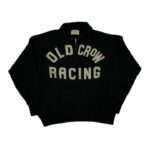 OLD CROW RACING – HALF ZIP SWEAT / BLACKの商品画像