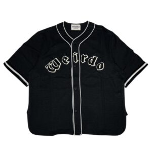Weirdo – S/S BASEBALL SHIRTS / BLACKの商品画像