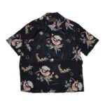 LADY WITH PANTHER – S/S SHIRTS / BLACKの商品画像