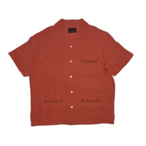 RIPTIDE CLUB – S/S GUAYABERA SHIRTS / ORANGEの商品画像