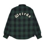 Weirdo – L/S QUILTING CHECK SHIRTS / GREENの商品画像