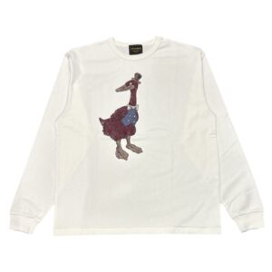 RED GENT – L/S T-SHIRTS / WHITEの商品画像