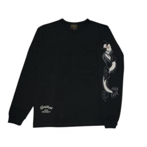 GLAD RAW – L/S T-SHIRTS  / BLACKの商品画像