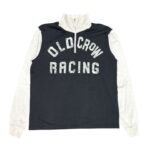 OLD CROW RACING – HALF ZIP JERSEY / BLACK×IVORYの商品画像